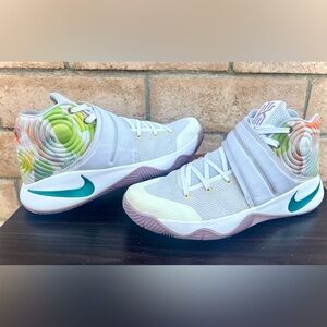 Nike Kyrie 2 Easter Basketball Shoes White Lilac Mango Men’s Size 12 819583-105